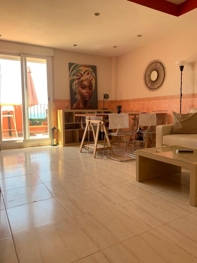 شقة Atico Duplex - 1ª Linea Playa آدرا المظهر الخارجي الصورة
